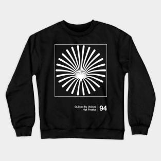 Hot Freaks - Minimalist Style Graphic Artwork Crewneck Sweatshirt